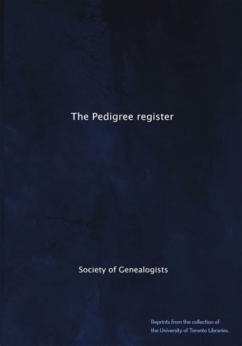 george frederick tudor sherwood|The Pedigree register .